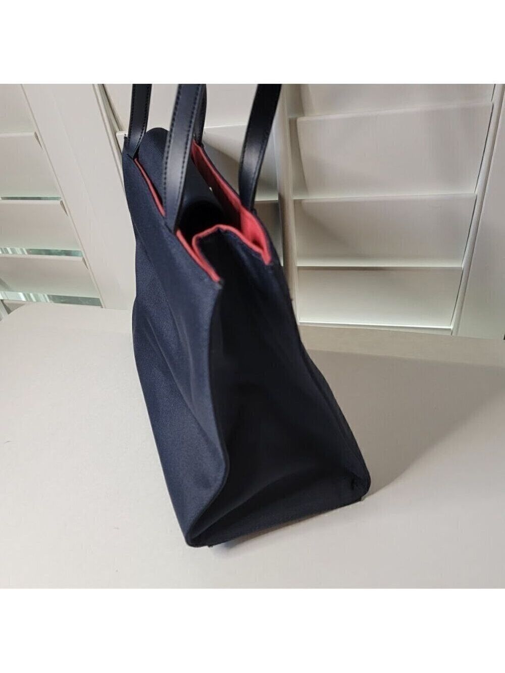 Preston & York Cloth Shoulder Bag - Blue & Red - Picture 7 of 15